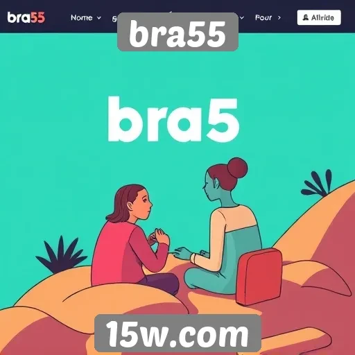 Experiência do usuário no site bra55